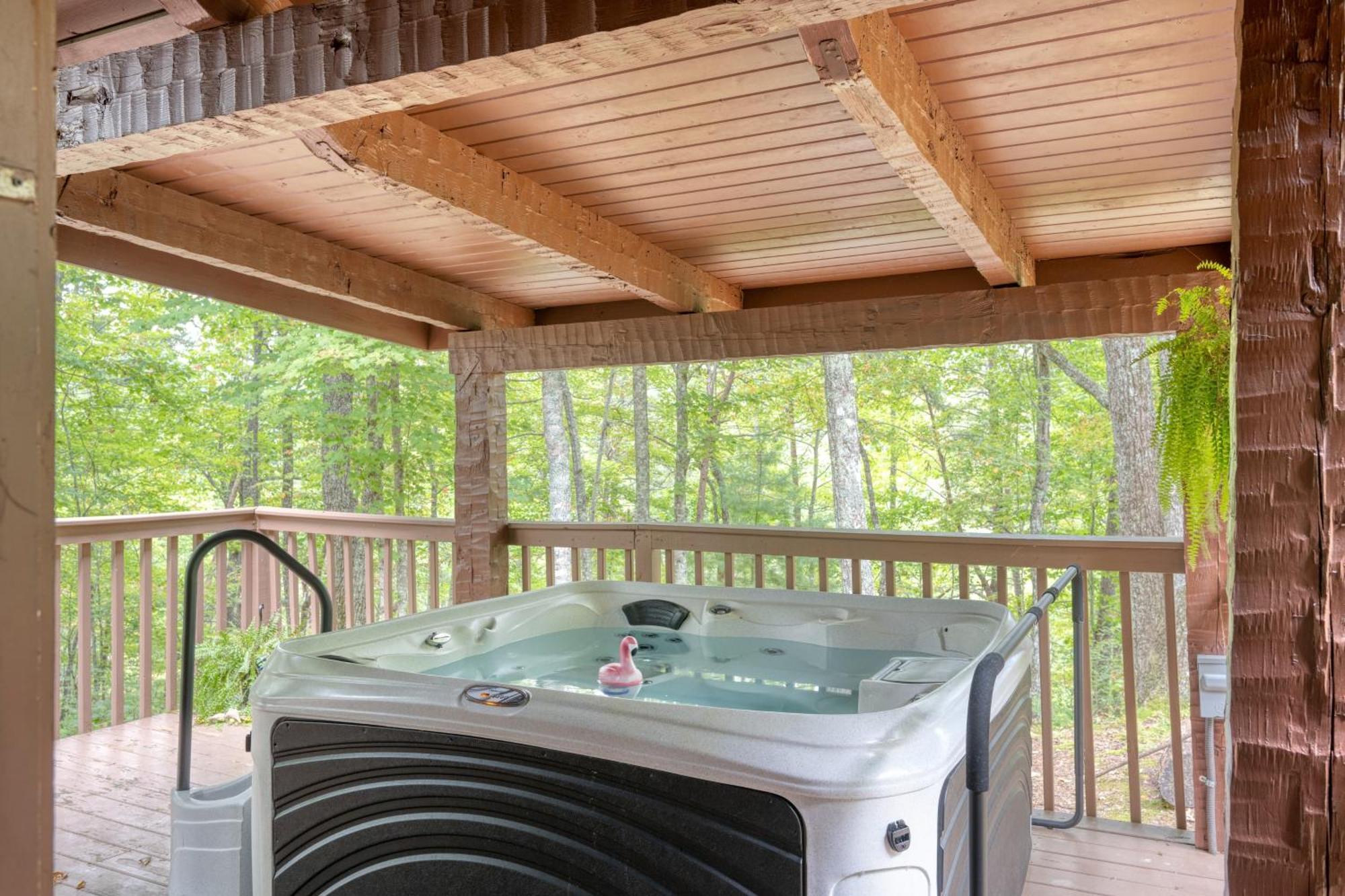 Dudley I By Avantstay Cosy Cabin W Hot Tub Incredible Views Pigeon Forge Bagian luar foto